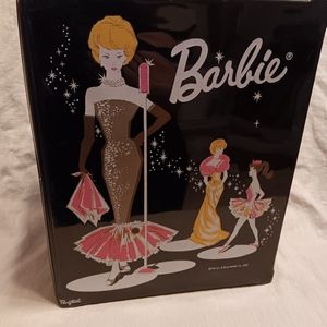 1962 Rare Vintage Barbie Doll Double Wardrobe Carrying Case by Mattel